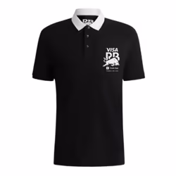 2024 Visa Cash App RB Essential Logo Polo (Black) - L