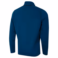 Hugo Boss Mens Ever-X Cotton Stretch Knit 1/4 Zip Golf Sweater - L, Open Blue