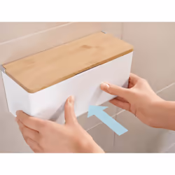 TESA BABOO Beige, White Plastic Bathroom organizer - Additional view 6