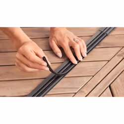TESA 55298-00000-00 mosquito net Door Anthracite - Additional view 6