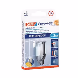 TESA 59700-00500-04, White, Square, Removable, Universal, 6 pc(s)
