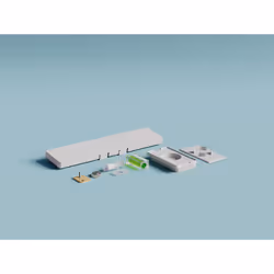 TESA 700470000000 Holder White Plastic 1 pc(s)