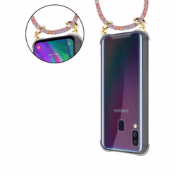 Cadorabo Case for Samsung Galaxy A40 case cover - COLORFUL PARROT