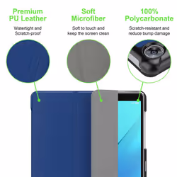 Cadorabo Tablet Case for Huawei MediaPad M5 8 (8.4 inch) Book Wallet Protection PU Leather Etui Wake up