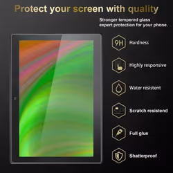 Cadorabo Tempered Glass for Lenovo Tab 4 10 (10.1" inch) Screen Protection 3D Touch for 9H Hardness Display Saver Protective Film