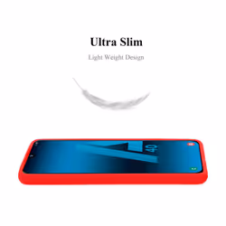 Cadorabo DE-133632 mobile phone case 15 cm (5.9") Cover Red