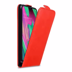 Cadorabo Flip Case for Samsung Galaxy A40 Cover Book Wallet Protection PU Leather Magnetic Closure Etui
