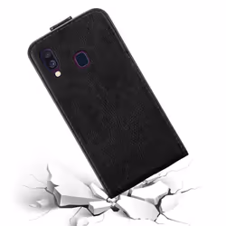 Cadorabo Flip Case for Samsung Galaxy A40 Cover Book Wallet Protection PU Leather Magnetic Closure Etui