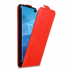 Cadorabo Flip Case for Samsung Galaxy S10 PLUS Cover Book Wallet Protection PU Leather Magnetic Closure Etui