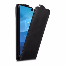 Cadorabo Flip Case for Samsung Galaxy S10 PLUS Cover Book Wallet Protection PU Leather Magnetic Closure Etui