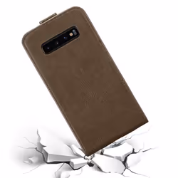 Cadorabo Flip Case for Samsung Galaxy S10 PLUS Cover Book Wallet Protection PU Leather Magnetic Closure Etui
