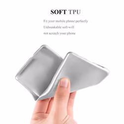 Cadorabo Case for Samsung Galaxy S10 4G Cover Matt Metallic Protection TPU Silicone Gel Back case - METALLIC SILVER