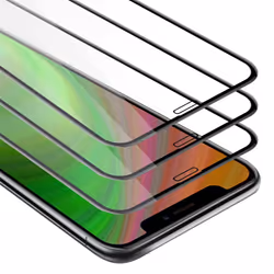Cadorabo 3x Tempered Glass for Apple iPhone 11 PRO (XI PRO) Protection Display Saver Screen Protection Protective Film