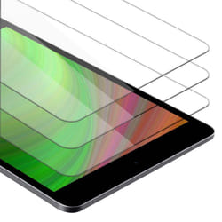 Cadorabo 3x Tempered Glass for Apple iPad 2/3/4 Protection Film 3D Touch for 9H Hardness Bulletproof Display Saver