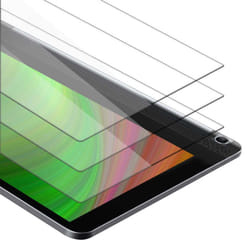 Cadorabo 3x Tempered Glass for Lenovo Yoga Tablet 3 10 (10.1" inch) Protection Film 3D Touch for 9H Hardness Bulletproof Display Saver