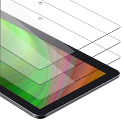 Cadorabo 3x Tempered Glass for Lenovo Tab 3 10 Business (10.1" inch) Protection Film 3D Touch for 9H Hardness Bulletproof Display Saver