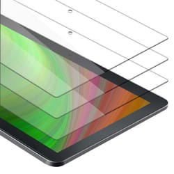 Cadorabo 3x Tempered Glass for Lenovo Tab 4 10 (10.1" inch) Protection Film 3D Touch for 9H Hardness Bulletproof Display Saver