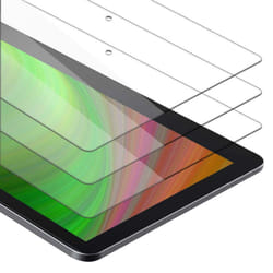 Cadorabo 3x Tempered Glass for Lenovo Tab M10 (10.1") Protection Film 3D Touch for 9H Hardness Bulletproof Display Saver