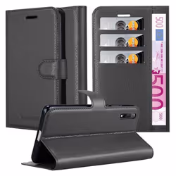 Cadorabo DE-142824, Flip case, Honor, Honor 9X PRO, 16.7 cm (6.59"), Black