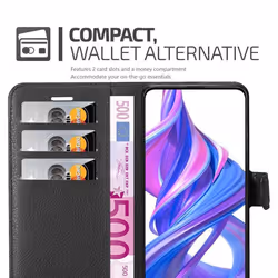 Cadorabo DE-142824 mobile phone case 16.7 cm (6.59") Flip case Black