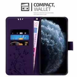 Cadorabo DE-142915 mobile phone case 14.7 cm (5.8") Flip case Violet