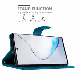 Cadorabo DE-143026 mobile phone case 16 cm (6.3") Flip case Turquoise