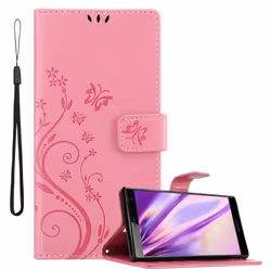 Cadorabo DE-143088, Flip case, Sony, Xperia XZ2, 14.5 cm (5.7"), Pink