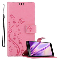 Cadorabo DE-143088 mobile phone case 14.5 cm (5.7") Flip case Pink