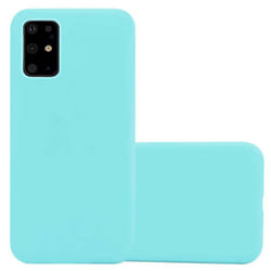 Cadorabo Case for Samsung Galaxy S20 PLUS Cover Protection TPU Silicone Gel Back case - CANDY BLAU, Samsung Galaxy S20 PLUS