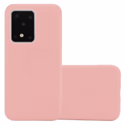 Cadorabo Case for Samsung Galaxy S20 ULTRA Cover Protection TPU Silicone Gel Back case - CANDY ROSA, Samsung Galaxy S20 ULTRA