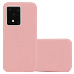 Cadorabo Case for Samsung Galaxy S20 ULTRA Cover Protection TPU Silicone Gel Back case - CANDY ROSA, Samsung Galaxy S20 ULTRA