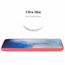 Cadorabo Case for Samsung Galaxy S20 Cover Protection TPU Silicone Gel Back case - CANDY ROT, Samsung Galaxy S20