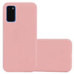 Cadorabo Case for Samsung Galaxy S20 Cover Protection TPU Silicone Gel Back case - CANDY ROSA, Samsung Galaxy S20