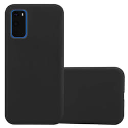 Cadorabo Case for Samsung Galaxy S20 Cover Protection TPU Silicone Gel Back case - CANDY SCHWARZ, Samsung Galaxy S20