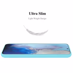 Cadorabo Case for Samsung Galaxy S20 Cover Protection TPU Silicone Gel Back case - CANDY BLAU, Samsung Galaxy S20