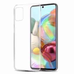 Cadorabo Case for Samsung Galaxy A71 Cover Transparent Protection TPU Silicone Gel - VOLL TRANSPARENT, Samsung Galaxy A71
