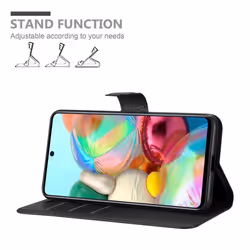 Cadorabo Case for Samsung Galaxy A51 4G / M40s Cover Book Wallet Protection PU Leather Etui magnetic closure card slot