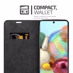 Cadorabo Case for Samsung Galaxy A71 5G Cover Book Wallet Protection PU Leather Flip Etui magnetic closure
