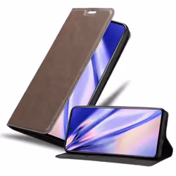 Cadorabo Case for Samsung Galaxy A71 5G Cover Book Wallet Protection PU Leather Flip Magnetic Etui - KAFFEE BRAUN, Samsung Ga ...