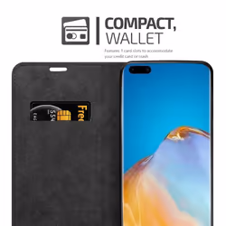 Cadorabo DE-144395 mobile phone case 16.7 cm (6.58") Flip case Black