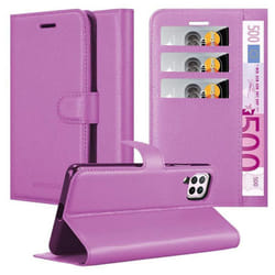 Cadorabo Case for Huawei NOVA 6 SE / P40 LITE / NOVA 7i Cover Book Wallet Protection PU Leather Magnetic Etui - PASTEL PURPLE