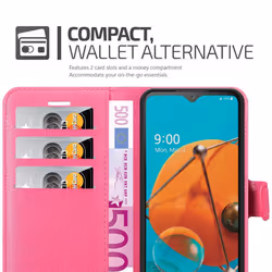 Cadorabo DE-144565 mobile phone case 16.5 cm (6.5") Flip case Pink