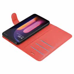 Cadorabo DE-144567 mobile phone case 17.3 cm (6.8") Flip case Red