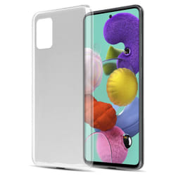 Cadorabo Case for Samsung Galaxy A51 5G Cover Transparent Protection TPU Silicone Gel - VOLL TRANSPARENT, Samsung Galaxy A51 5G
