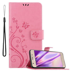 Cadorabo DE-146751 mobile phone case 12.7 cm (5") Flip case Pink