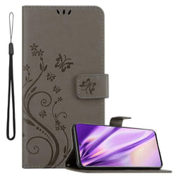 Cadorabo Flower Case for Samsung Galaxy S20 PLUS Cover Book Wallet Protection PU Leather Flip Etui magnetic closure
