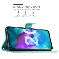 Cadorabo DE-146800 mobile phone case 15.9 cm (6.26") Flip case Turquoise