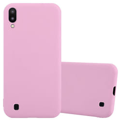 Cadorabo Case for Samsung Galaxy A10 / M10 Cover Protection TPU Silicone Gel Back case - CANDY ROSA, Samsung Galaxy M10