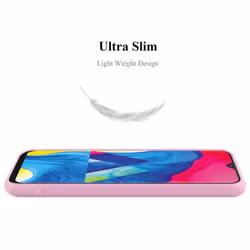 Cadorabo Case for Samsung Galaxy A10 / M10 Cover Protection TPU Silicone Gel Back case - CANDY ROSA, Samsung Galaxy M10