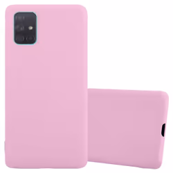 Cadorabo Case for Samsung Galaxy A71 5G Cover Protection TPU Silicone Gel Back case - CANDY ROSA, Samsung Galaxy A71 5G